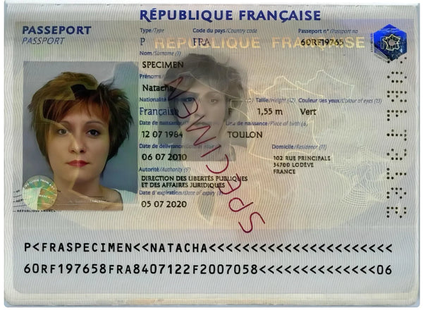 Exemple passeport